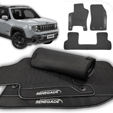 Imagem de Jogo de tapete automotivo borracha vários modelos - escolha de acordo com seu veiculo! (Renegade 2015 a 2023)