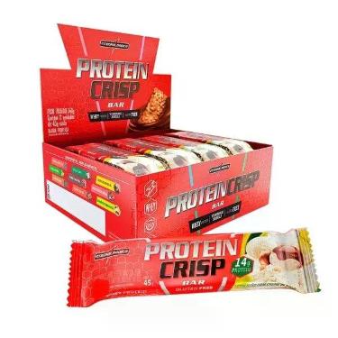 Imagem de Crisp Bar Caixa 12 Unidades (540g) - Sabor: Leite Ninõ c/ Creme de Ave