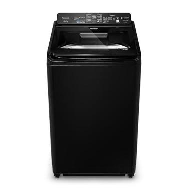 Imagem de Máquina de lavar Intuitive+ Panasonic 19kg Lavagem Eficiente SmartSense Sistema Ciclone Ciclo Pet Preta - NA-F190G1BA 127V