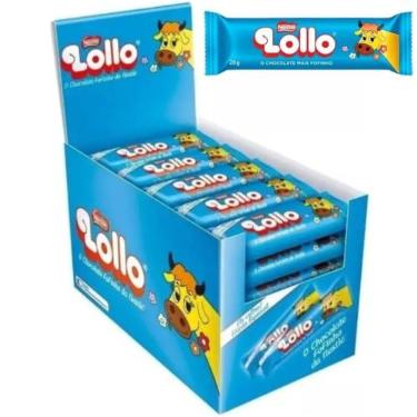 Imagem de Pack Chocolate LOLLO com 30 unidades de 28g cada