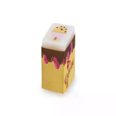 Imagem de Borracha Tris Gelato Holic Fofurices Palito Redondo com Textura Super Macia e Tecnologia DUST FREE 4×2,5×1,7CM