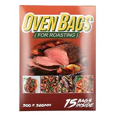 Imagem de THEAKO 15 sacos de assar para cozinhar tamanho adequado (30 x 38 cm) forno para frango, carne, peixe e vegetais