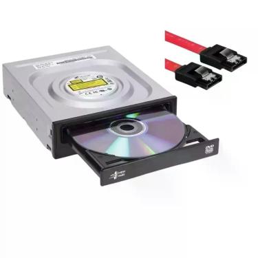 Imagem de GRAVADOR E LEITOR DE DVD CD 24x E 48x E CABO - MARCAS VARIADAS