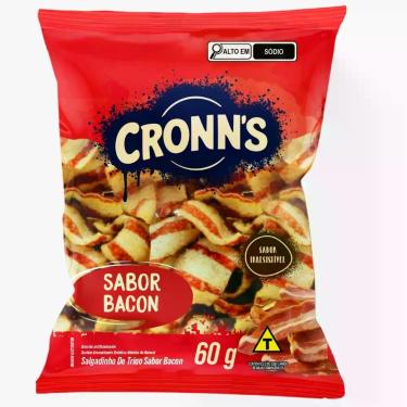 Imagem de Salgadinho Pururuca Cronns Sabor Bacon 60g - CronnS