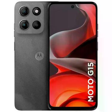 Imagem de Celular Motorola Moto G15 256GB Cinza Dual SIM 50MP Tela 6.72, 256GB, 