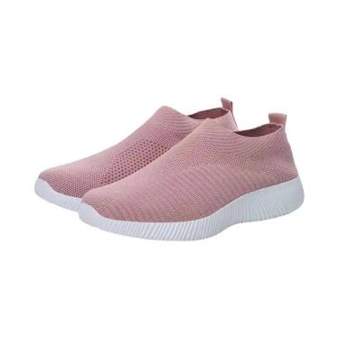Imagem de Sapatos Mocassins Femininos Plus Size 42 - Vulcanizados de Alta Qualid