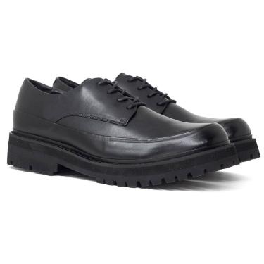 Imagem de Sapato Social Masculino VR Collezioni Parker Couro, Preto, 42