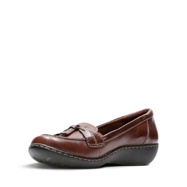 Imagem de Clarks Mocassim feminino Ashland Bubble, Marrom multi, 6