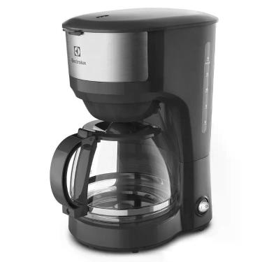 Imagem de Cafeteira Elétrica Electrolux Efficient 1,2L com Filtro Permanente Jarra de Vidro 30 Xícaras Preto 220V