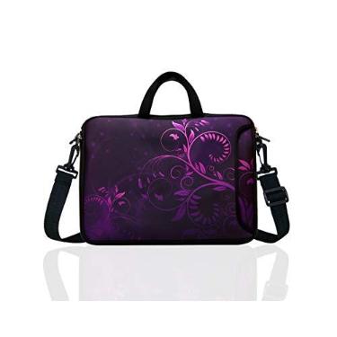 Imagem de Bolsa de ombro para laptop de 10 polegadas com alça acolchoada para iPad/netbook/tablet/leitor de 24,4 cm, 25,4 cm, 25,7 cm, 26,7 cm