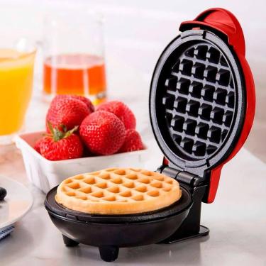 Imagem de Mini Waffle Elétrica Ideal Para Preparos Rápidos 110V - Relet, 110V
