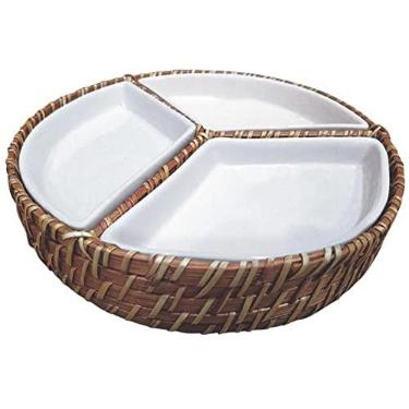 Imagem de Petisqueira Rattan Redonda 25 cm Class Home
