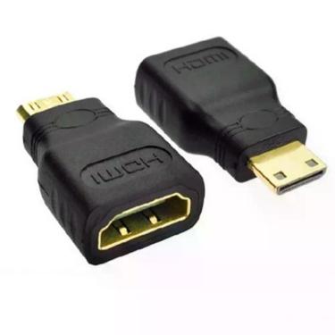 Imagem de Adaptador Mini Hdmi Macho Para Hdmi Femea