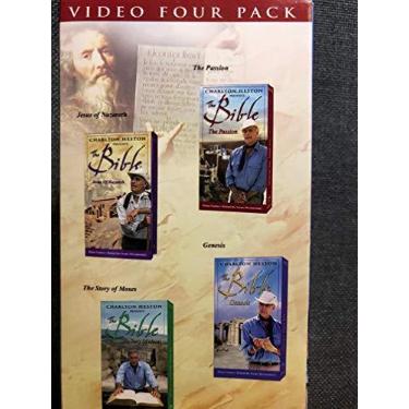Imagem de The Bible (Jesus of Nazareth, The Story of Moses, Passion, Genesis) [VHS]