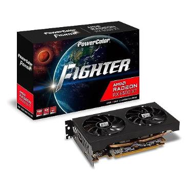 Imagem de GPU AMD RX6500XT 4GB GDDR6 POWER COLOR 1A1-G00367100G