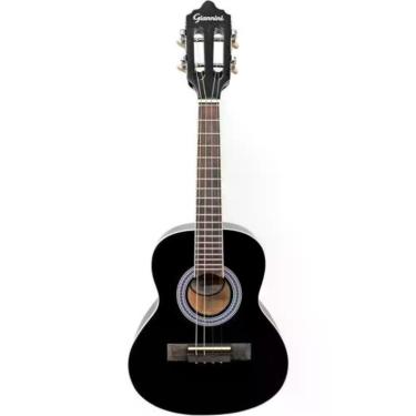 Imagem de Cavaco Acústico Start CS14BK para Estudo com Cordas de Aço e Acabamento em Verniz Brilhante Preto Giannini