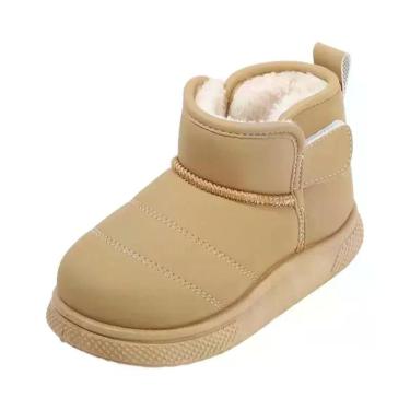 Imagem de Botas De Neve Para Bebês Meninos E Meninas, Impermeáveis, Pelúcia, Ant
