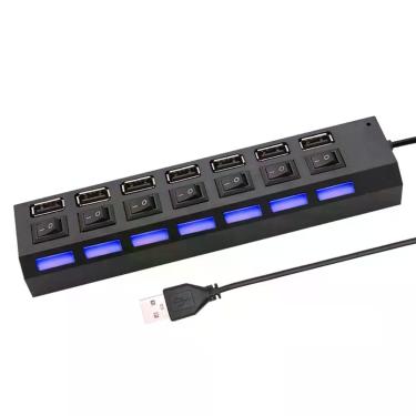 Imagem de Hub Usb 2.0 7 Portas Chaveadas - Bellator