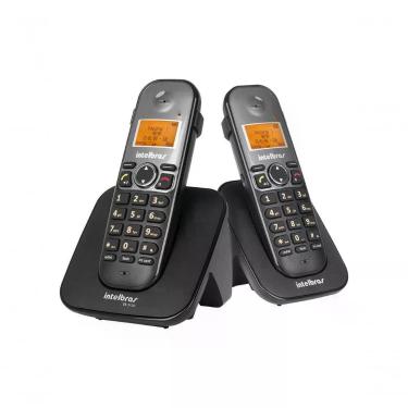 Imagem de Telefone sem Fio Intelbras TS 5122 com Ramal Identificador de Chamadas Dect 6.0 Expansível Até 7