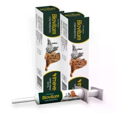 Imagem de Petmax biovitam pasta para caes e gatos seringa 15g imeve