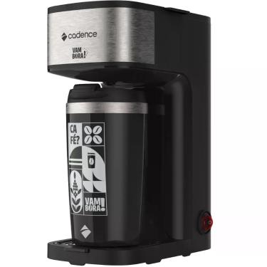 Imagem de Cafeteira Elétrica Cadence Vambora CAF207 com Copo Térmico 470ml Inox 600W 110V