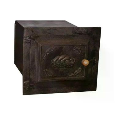 Imagem de Forno para Fogão a Lenha Médio Fundição Unicláudio 00244-UC Ferro Fundido 50x42x35cm Porta Ampla