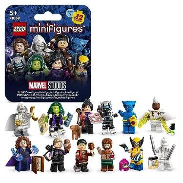 Imagem de Lego 71039 Marvel Series 2 Mini Figures, 1 of 12 Iconic Disney+ Characters to Collect in Each Bag, Includes Wolverine, Hawkeye, She-Hulk, Echo and More (1 Piece, Style Sent Randomly)