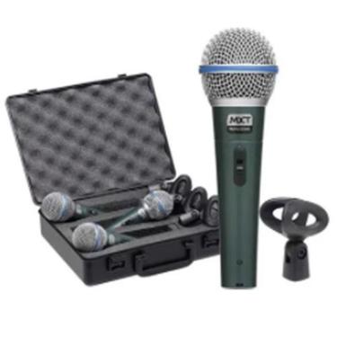 Imagem de Microfone Locutor Mxt bt-58a Dinamico Microfoni Pra Musicos - A.R Vari