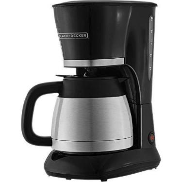 Imagem de BLACK+DECKER Cafeteira Elétrica, Prepare até 25 Xícaras de Café, Cafeteira Inox com Jarra Térmica, com Filtro Removível e Lavável, Modelo CM200I-B2, 220V