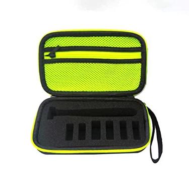 Imagem de Estojo de armazenamento para barbeador, EVA Estojo portátil para aparador de pêlos elétrico Estojo de viagem Capa de proteção Bolsa de armazenamento para One Blade QP2530 / 2520