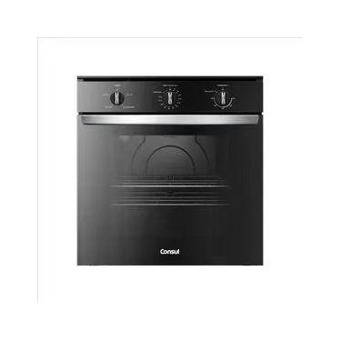 Imagem de Forno de Embutir Elétrico Consul 84 Litros Preto com Timer Autodesligamento e Grill - COB84BE - 127v