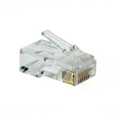Imagem de Conector De Rede Rj45 8x8 Com 100 Peças