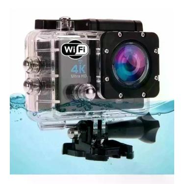 Imagem de Câmera 4k Action HD Sport Wifi Filmadora Wi-fi de Mergulho Pro - Riber