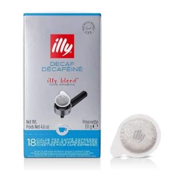 Imagem de Illy Café em Sachê ESE Doses únicas, Descafeinado, 1 Embalagem de 18 Sachês