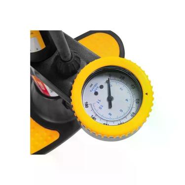 Imagem de Bomba de Ar Manual para Encher Pneu 60cm Vonder, Amarelo