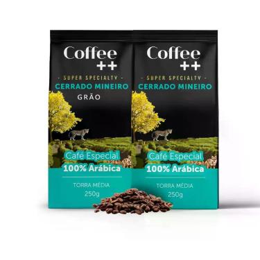 Imagem de Kit 2 Pacotes Café Especial Cerrado Mineiro em Grãos Coffee Mais 2x250