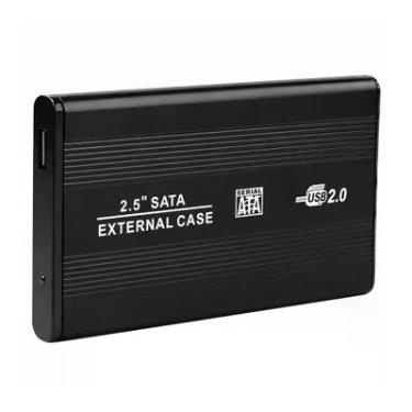 Imagem de Case Para HD FY, USB 2.0, SATA 2.5, Para Notebook, Em Alumínio