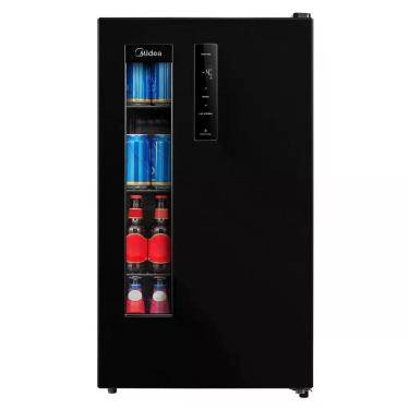 Imagem de Cervejeira Frost Free Turbo 82L 3 em 1 com Painel Touch Vidro Duplo Low-E Preta Midea