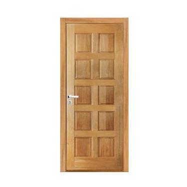 Imagem de Porta PV10 Almofadada Montada em Madeira Mapaf, 60cm x 210cm