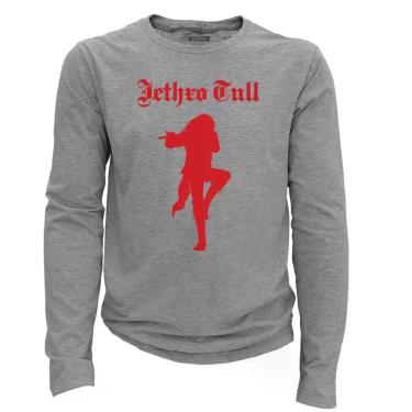 Imagem de Camiseta manga longa - Jethro Tull - DASANTIGAS, Silver, Silver, XG