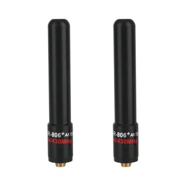 Imagem de Antena Mini De Alta Ganho Dual Band SMA-Feminino Para Baofeng UV-5R MI