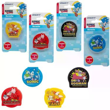 Imagem de Borracha Sonic Blister 1 Unidade Sortidos - Leo&Leo