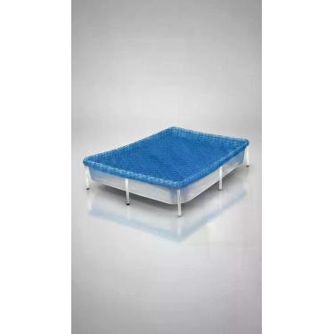 Imagem de Piscina Retangular 1000L Aço e PVC Fácil Montagem - Congratulations St
