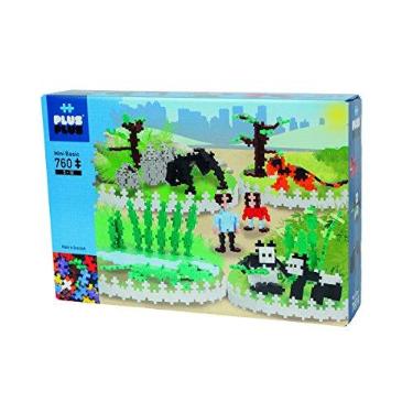 Imagem de Peças de Montar - Mini Basic 760 peças Zoológico - 3763 - Plusplus