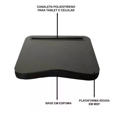 Imagem de Suporte Apoio Notebook Tablet Celular Base Espuma - IGLIZ MOBILI