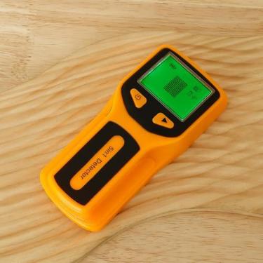Imagem de Localizador de parafusos Localizador de parede multifuncional 5 em 1 com ferramenta de LCD e alta sensibilidade de detecção aplicável a cenários como decoração, ajudando os usuários a evitar