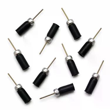 Imagem de Kit 10 Bicos de Borracha para Inflar Bolas Adaptador para Bomba de Ar 