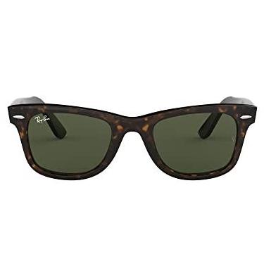 Imagem de Ray-Ban 0RB214090250 Wayfarer Tartaruga G-15 Lente Verde