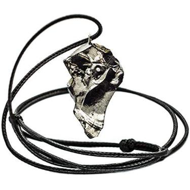Imagem de Pingente de cristal Shungite Nobre Elite da Wallystone Gems com cordão ajustável (cristal Elite)