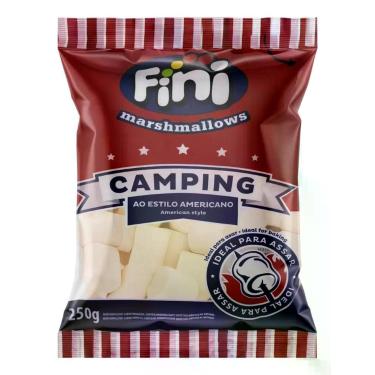 Imagem de Kit c/ 2 Marshmallow Baunilha Camping Fini Pacote 250g